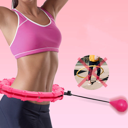 Adjustable Fitness Ring - Detachable Exercise Hoop for Weight Loss