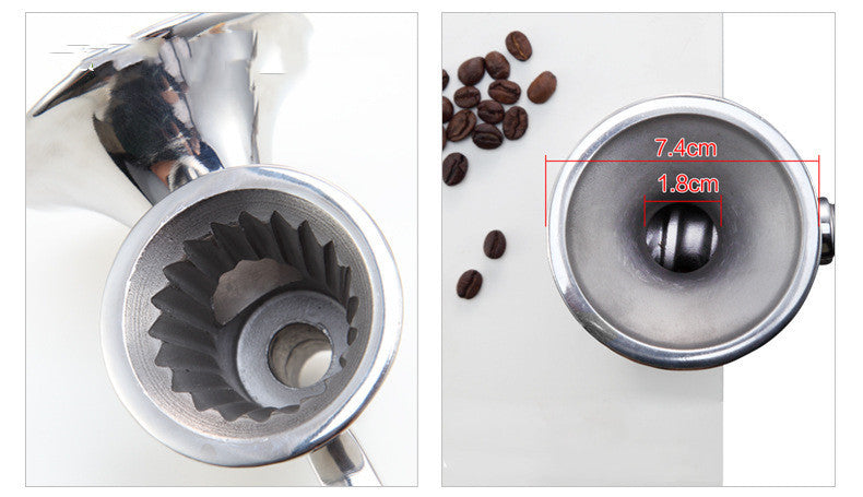 304 Stainless steel manual coffee bean grinder